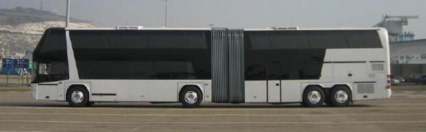 Worlds biggest bus